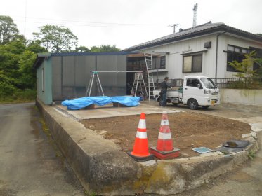 石巻市　納屋解体リフォーム