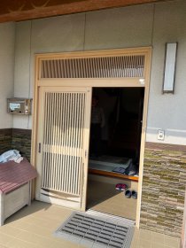 大崎市　玄関交換リフォーム