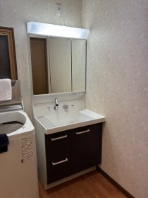 大崎市　洗面化粧台交換