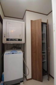 大崎市【洗濯機置き場を確保した洗面室リフォーム】