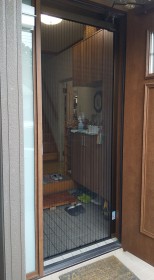 遠田郡美里町＿夏を快適に過ごす玄関網戸リフォーム