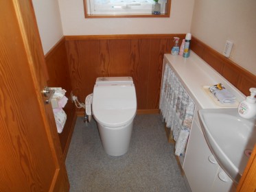石巻市渡波＿ベーシックな機能充実トイレリフォーム