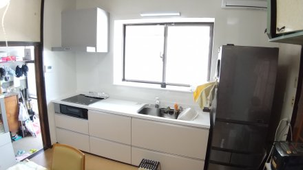 石巻市＿収納たっぷりシステムキッチンリフォーム