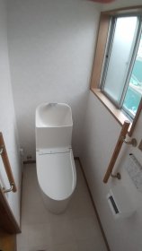 石巻市　水洗化で使い易くなった下水接続・トイレ改装リフォーム