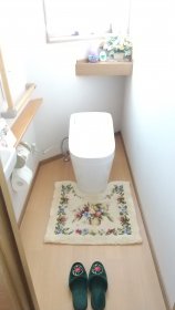 石巻市　タンクレスで広々トイレに。トイレリフォーム