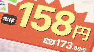 4月１日より税込表示になりました