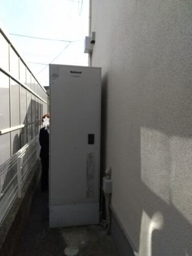 エコキュート・洗面台工事