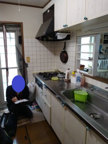 展示品キッチンをお客様らしくリフォーム！