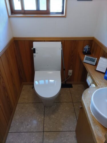 トイレ交換の施工事例（TOTO製　GG1)