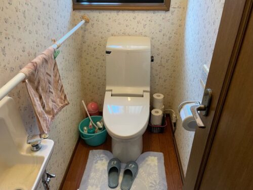 トイレ交換工事について