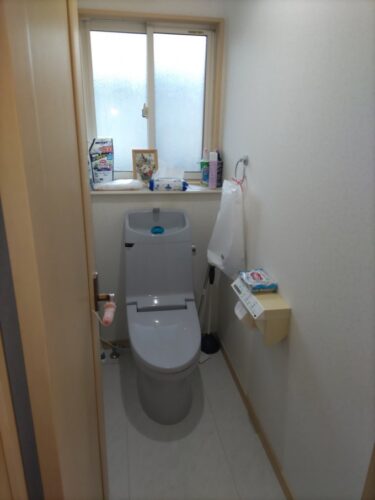 トイレリフォーム工事！