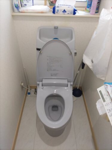 トイレリフォーム工事！