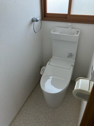 【Panasonic　アラウーノ　Vリミテッド】｜トイレ施工事例紹介