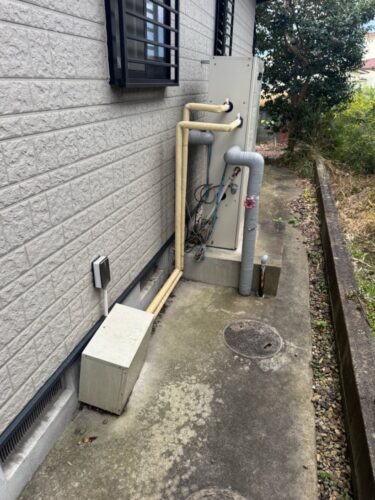 【施工事例】石油給湯器交換工事