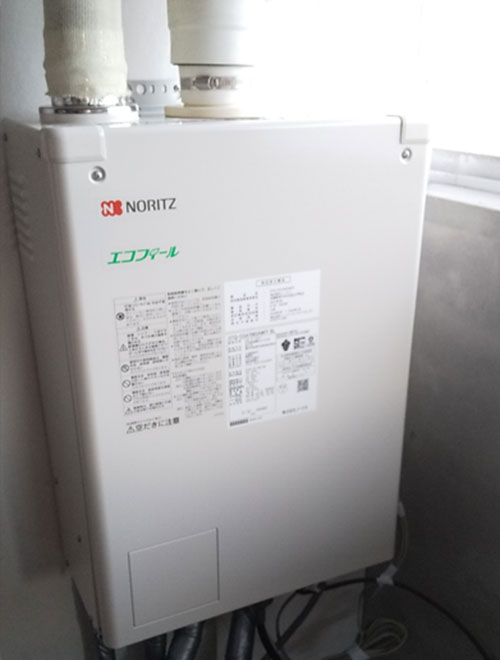 石油給湯器設置