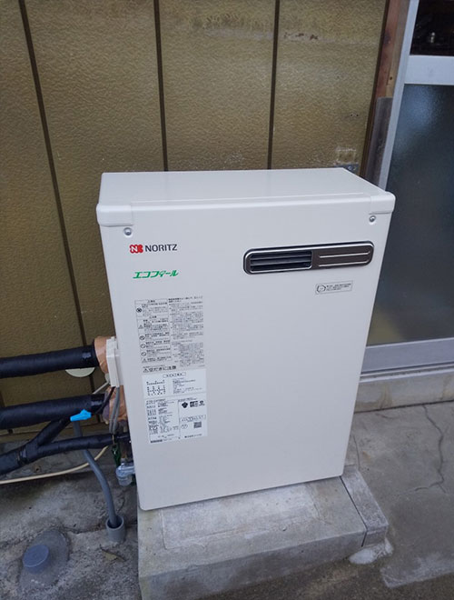 石油給湯器設置